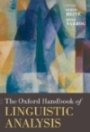 The Oxford Handbook of Linguistic Analysis - Bernd Heine and Heiko Narrog